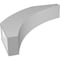Ekena Millwork 4-in. W x 20-in. D x 20-in. H Thorton Architectural Grade PVC Knee Brace BRCP04X20X20THR - alternate 6